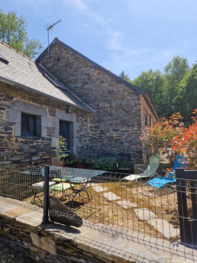 Gite Rustique En Centre Bretagne Laniscat Esterno foto